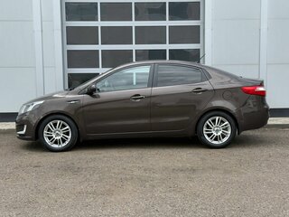 2014 Kia Rio 6-speed III, коричневый, 723000 рублей, вид 2