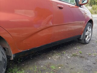 2007 Chevrolet Aveo I, оранжевый, 400000 рублей, вид 4