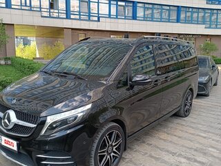 2021 Mercedes-Benz V-Класс Long 220 d длинный III (W447) Рестайлинг, чёрный, 9990000 рублей, вид 2