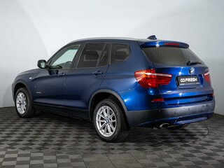 2013 BMW X3 20i xDrive II (F25), синий, 1650000 рублей, вид 2
