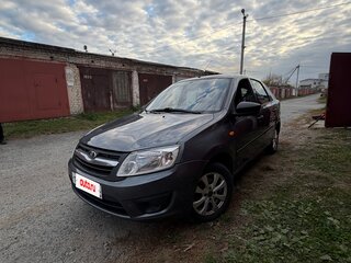 2016 Lada (ВАЗ) Granta I, серебристый, 490000 рублей, вид 3
