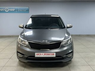 2015 Kia Rio III Рестайлинг, серый, 960000 рублей, вид 2