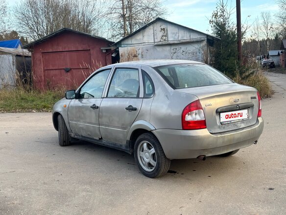 2007 Lada (ВАЗ) Kalina I, серый, 85000 рублей - вид 6