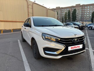 2024 Lada (ВАЗ) Vesta I Рестайлинг (NG), белый, 970000 рублей, вид 3