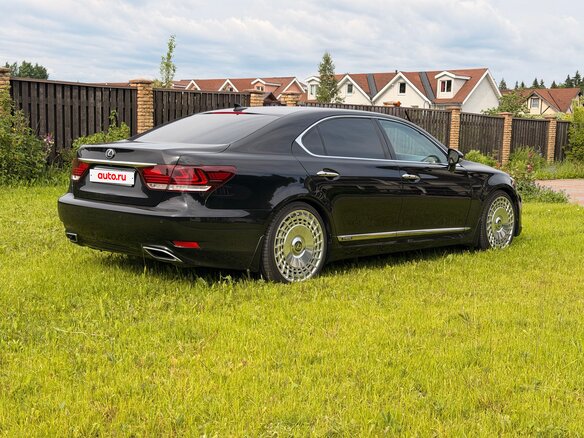 2013 Lexus LS 600h L IV Рестайлинг 2, чёрный - вид 5