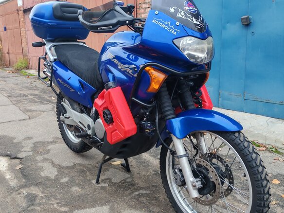 2001 Honda XL650V Transalp, синий, 450000 рублей - вид 24