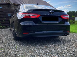 2018 Toyota Camry VIII (XV70), чёрный, 3000000 рублей, вид 5