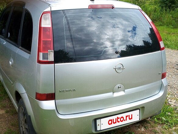 2003 Opel Meriva A, серебристый, 240000 рублей - вид 5