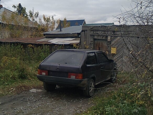 1997 Lada (ВАЗ) 2108, фиолетовый, 35000 рублей - вид 8