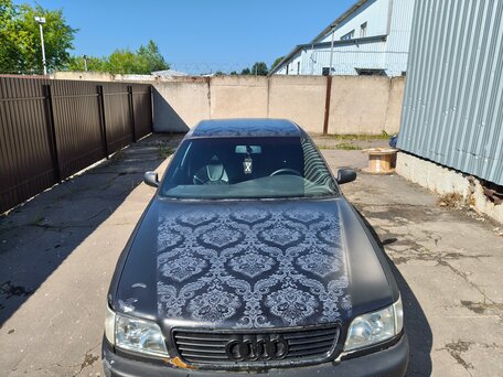 1995 Audi A6 I (C4), чёрный, 350000 рублей, вид 3