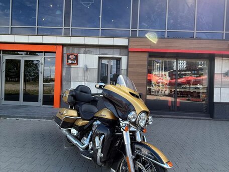 2017 Harley-Davidson Ultra Limited, золотистый, 1650000 рублей, вид 2