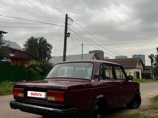 2003 Lada (ВАЗ) 2107, красный, 74000 рублей, вид 1