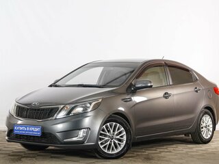 2014 Kia Rio 6-speed III, серый, 1129000 рублей, вид 3