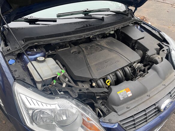 2008 Ford Focus II Рестайлинг, синий, 450000 рублей - вид 8