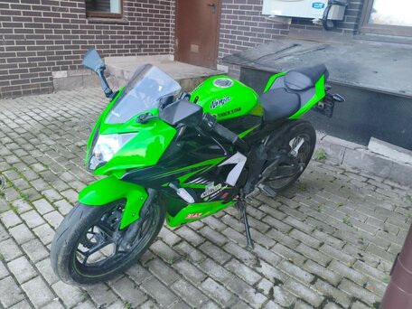 2016 Kawasaki Ninja 250SL, зелёный, 289000 рублей, вид 2