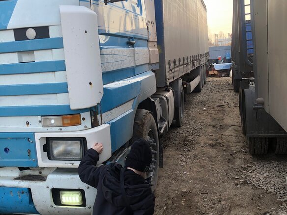 1995 Scania 3-Series, голубой, 1000000 рублей - вид 1