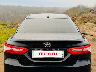 2021 Toyota Camry VIII (XV70) Рестайлинг, чёрный, 2200000 рублей, вид 4
