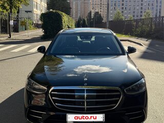2020 Mercedes-Benz S-Класс 350 d Long 4MATIC VII (W223), чёрный, 6499999 рублей, вид 1