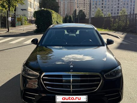 2020 Mercedes-Benz S-Класс 350 d Long 4MATIC VII (W223), чёрный, 6399000 рублей, вид 1