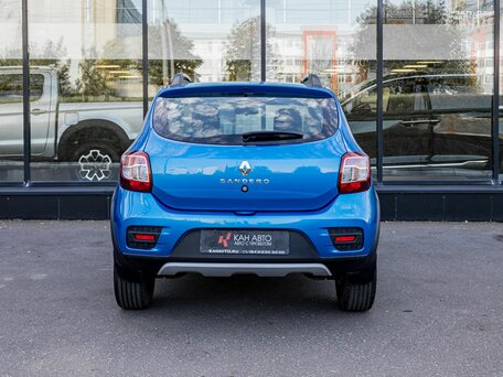 2020 Renault Sandero Stepway II Рестайлинг, синий, 1135579 рублей, вид 4