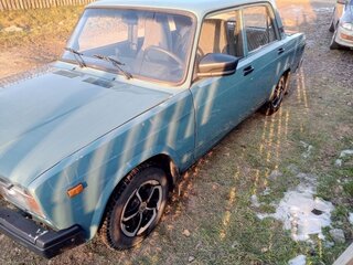 2005 Lada (ВАЗ) 2107, голубой, 110000 рублей, вид 5