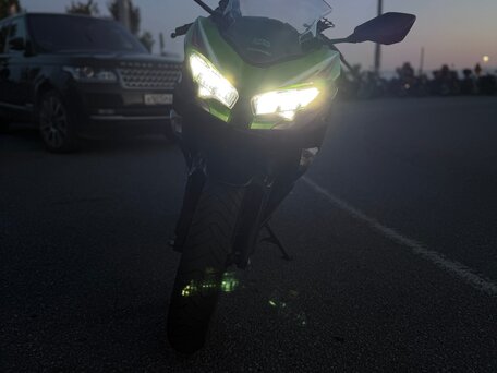 2019 Kawasaki Ninja 400, серый, 555555 рублей, вид 4