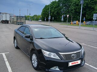 2014 Toyota Camry VII (XV50), чёрный, 1550000 рублей, вид 3