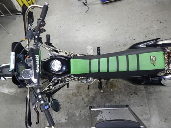 2002 Kawasaki D-tracker 250, чёрный - вид 9
