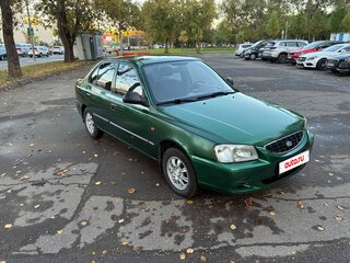 2007 Hyundai Accent ТагАЗ II, зелёный, 360000 рублей, вид 4