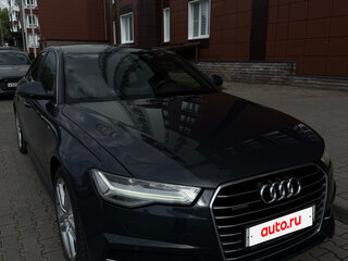 2015 Audi A6 IV (C7) Рестайлинг, серый, 2400000 рублей, вид 2