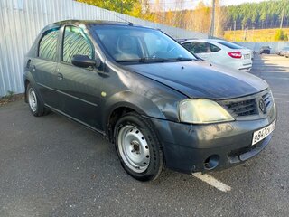 2006 Renault Logan I, чёрный, 130000 рублей, вид 3
