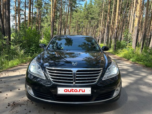 2015 Hyundai Equus II Рестайлинг, чёрный, 1550000 рублей