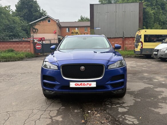 2018 Jaguar F-Pace I, синий, 2555555 рублей