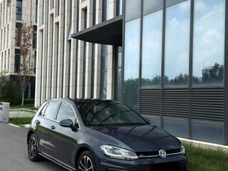 2020 Volkswagen Golf VIII, чёрный, 1870690 рублей, вид 4