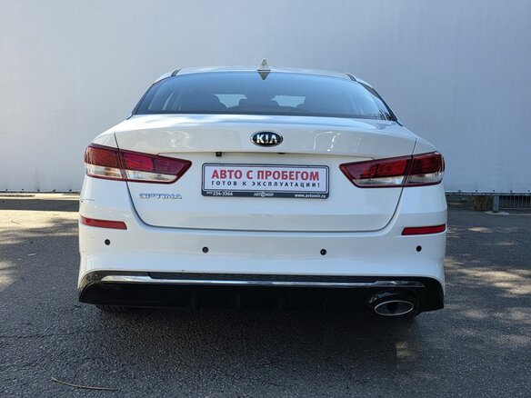 2019 Kia Optima IV Рестайлинг, белый - вид 5