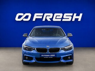 2019 BMW 4 серии 420d xDrive F32/F33/F36 Рестайлинг, синий, 3747434 рублей, вид 3