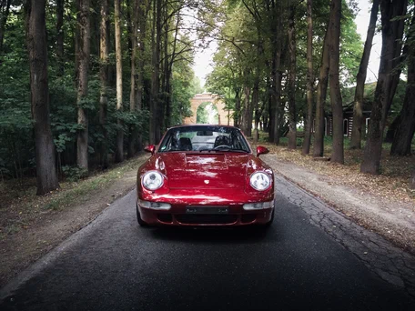 1996 Porsche 911 Carrera 4 IV (993), пурпурный, 18500000 рублей, вид 3