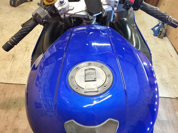 2002 Yamaha YZF600R Thundercat, синий, 299999 рублей - вид 18