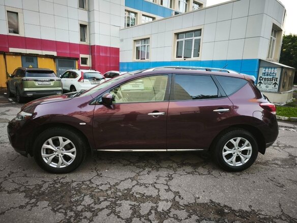 2013 Nissan Murano II (Z51) Рестайлинг 2, пурпурный, 1400000 рублей - вид 7