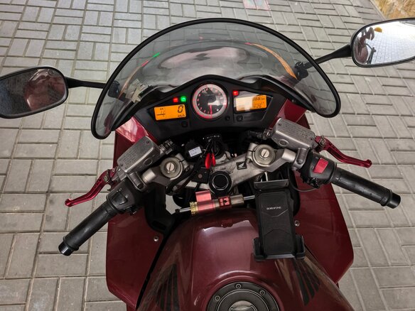 2005 Honda VFR 800, красный, 325000 рублей - вид 12