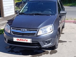 2017 Lada (ВАЗ) Granta I, серебристый, 500000 рублей, вид 1