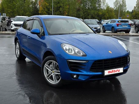 2015 Porsche Macan S I, синий, 3100000 рублей, вид 5