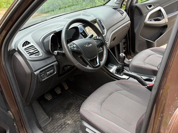 2017 Chery Tiggo 5 I Рестайлинг, коричневый, 670000 рублей - вид 9