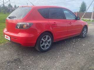 2006 Mazda 3 I (BK) Рестайлинг, красный, 320000 рублей, вид 4