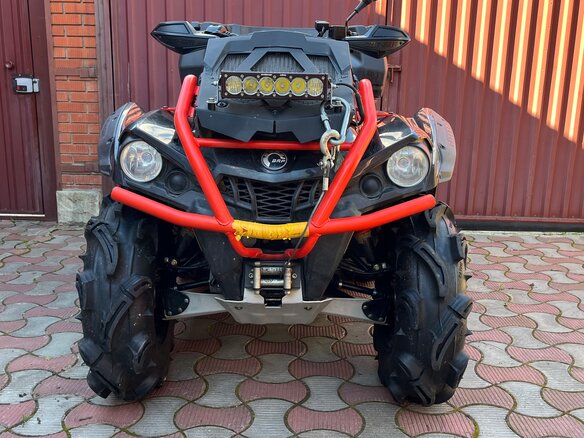 2016 BRP Can-Am Outlander 570, красный, 990000 рублей - вид 12