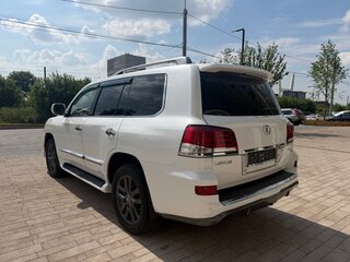 2013 Lexus LX 570 III Рестайлинг, белый, 4300000 рублей, вид 5