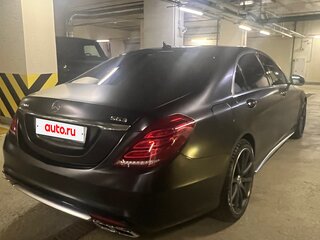 2016 Mercedes-Benz S-Класс AMG 63 AMG Long III (W222, C217), чёрный, 6800000 рублей, вид 3