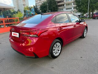 2019 Hyundai Solaris II, красный, 1110000 рублей, вид 5