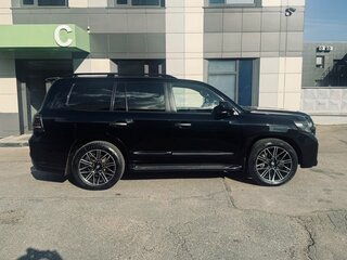 2013 Toyota Land Cruiser 200 Series Рестайлинг 1, чёрный, 6500000 рублей, вид 3