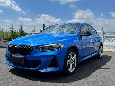 2021 BMW 1 серии 120i III (F52) Рестайлинг, синий, 1870000 рублей, вид 1